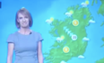 RTÉ weather woman Joanna Donnelly had an unusual sign-off on last night’s forecast
