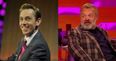 Here are the guests on the Late Late AND Graham Norton tonight
