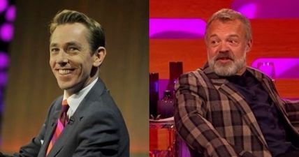 Here are the guests on the Late Late AND Graham Norton tonight