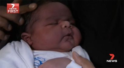 One mother has welcomed a 13 POUND newborn baby