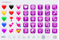 So all of the heart emojis have different meanings