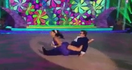 Des Cahill grinding on Dancing With The Stars cannot be unseen