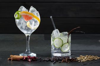 Gin and Tonic vending machines are giving out free drinks again and we are THERE