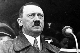 Police are hunting for a man believed to be impersonating Adolf Hitler