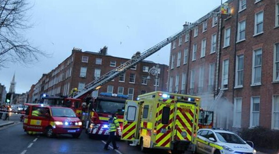 Eight people rescued from Dublin building following fire
