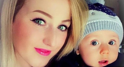Mum says her baby son saved her life after “detecting” her breast cancer