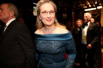 Meryl Streep tripped on the Oscars red carpet after massive drama over her dress