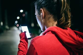 How having your phone out on the road, street, or footpath leaves you vulnerable