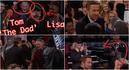 This Irish dad and daughter met all the stars at the Oscars