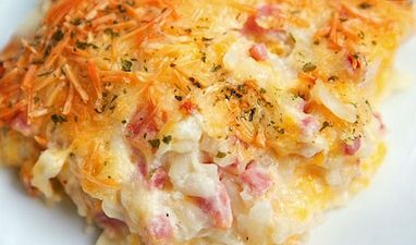 This hash brown breakfast bake is the perfect Bank Holiday cure
