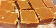 This 5-minute peanut butter freezer fudge is giving us LIFE