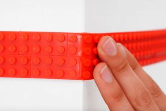 YEEESSSSS! This amazing Lego tape allows you to put Lego on ANYTHING