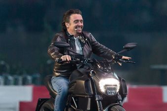 Richard Hammond was involved in a motorbike crash while filming new show