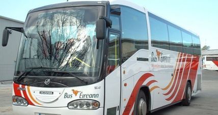 An all-out Bus Éireann strike will begin at midnight tonight