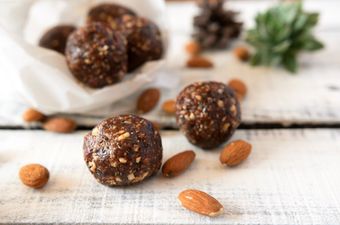 You HAVE to try these 3 ingredient almond butter protein balls