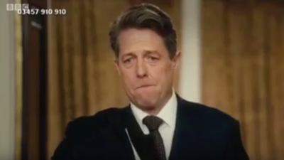 Hugh Grant’s Love Actually character gave an incredible speech last night