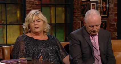 Parents of suicide victim Leanne Wolfe have a powerful message for bullies on The Late Late Show