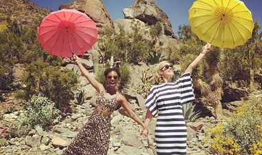 This wedding card Samira Wiley and new wife Lauren Morelli received takes the cake