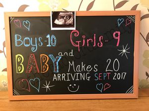 Britain’s largest family are adding to their already strong brood of 19