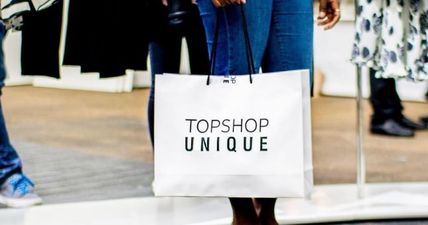 This Topshop dress is all over the place so hurry up and get it