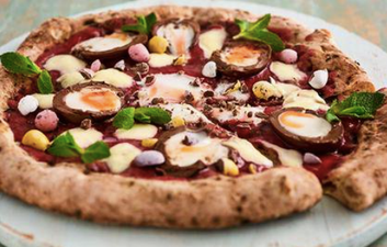 Creme eggs on pizza? We don’t know if we’re ready for this