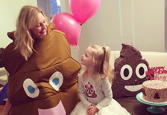 Mom makes 3-year-old’s poop-themed party dreams come true