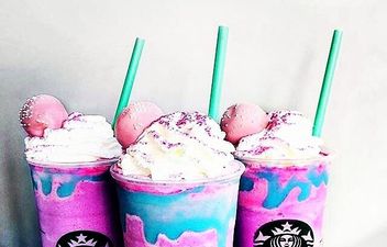 Starbucks has unveiled a magical Unicorn Frappuccino
