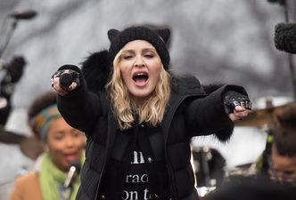 Madonna has made a dig about the new movie about her