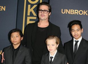 Brad Pitt has finally spent his first overnight visit with all six children since split