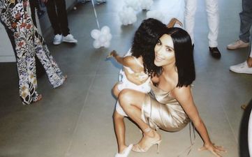 Kim and Kanye’s kids clothing range is here and it’s very Kardashian-esque