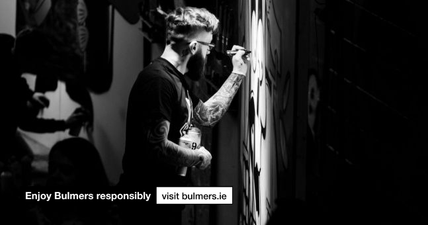 There’s going to be an insanely cool graffiti wall at Bulmers Forbidden Fruit