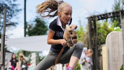 Horsing around: Finnish teens are loving this new hobby