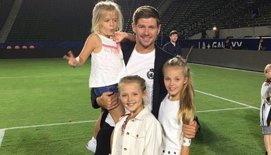 Steven Gerrard FINALLY shares a completely adorable snap of his son