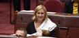 Australian senator becomes first to breastfeed in parliament