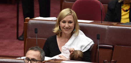 Australian senator becomes first to breastfeed in parliament