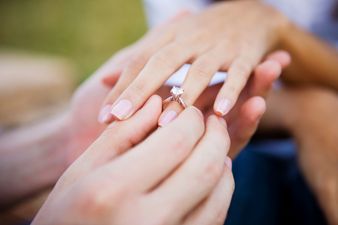 This woman wore her engagement ring for over a year without realising it