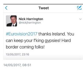 This UK politician is royally pi**ed off at Ireland over the Eurovision