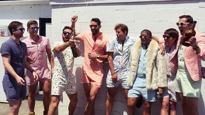The playsuit for men is back and just in time for summer