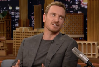 Michael Fassbender name dropped one Irish band on US TV