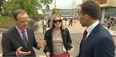 This BBC presenter accidentally groped a woman live on air