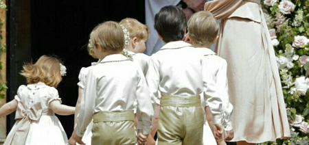 This page boy stole the show at Pippa’s wedding