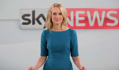 Sky News presenter’s on-air gaffe did NOT go down well