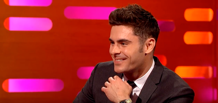 Zac Efron showed us how to work a pole on Graham Norton last night