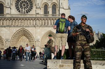Reports of gunshots and panic at Notre Dame Cathedral in Paris
