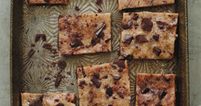 These raw cookie dough bars will satisfy your sweet tooth