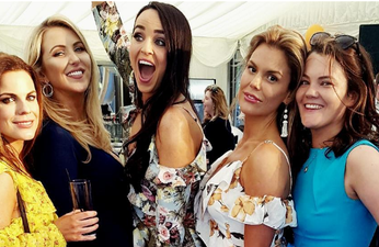 Everyone looked SO fancy pants at this polo event in Dublin