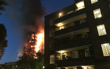 Major fire tears through London apartment building