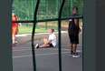 Here’s Justin Bieber just casually shooting hoops in Bushy Park in Dublin