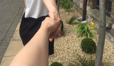 We tried blogger poses… and it’s harder than you think