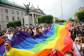 The Dublin Pride parade is underway in the capital